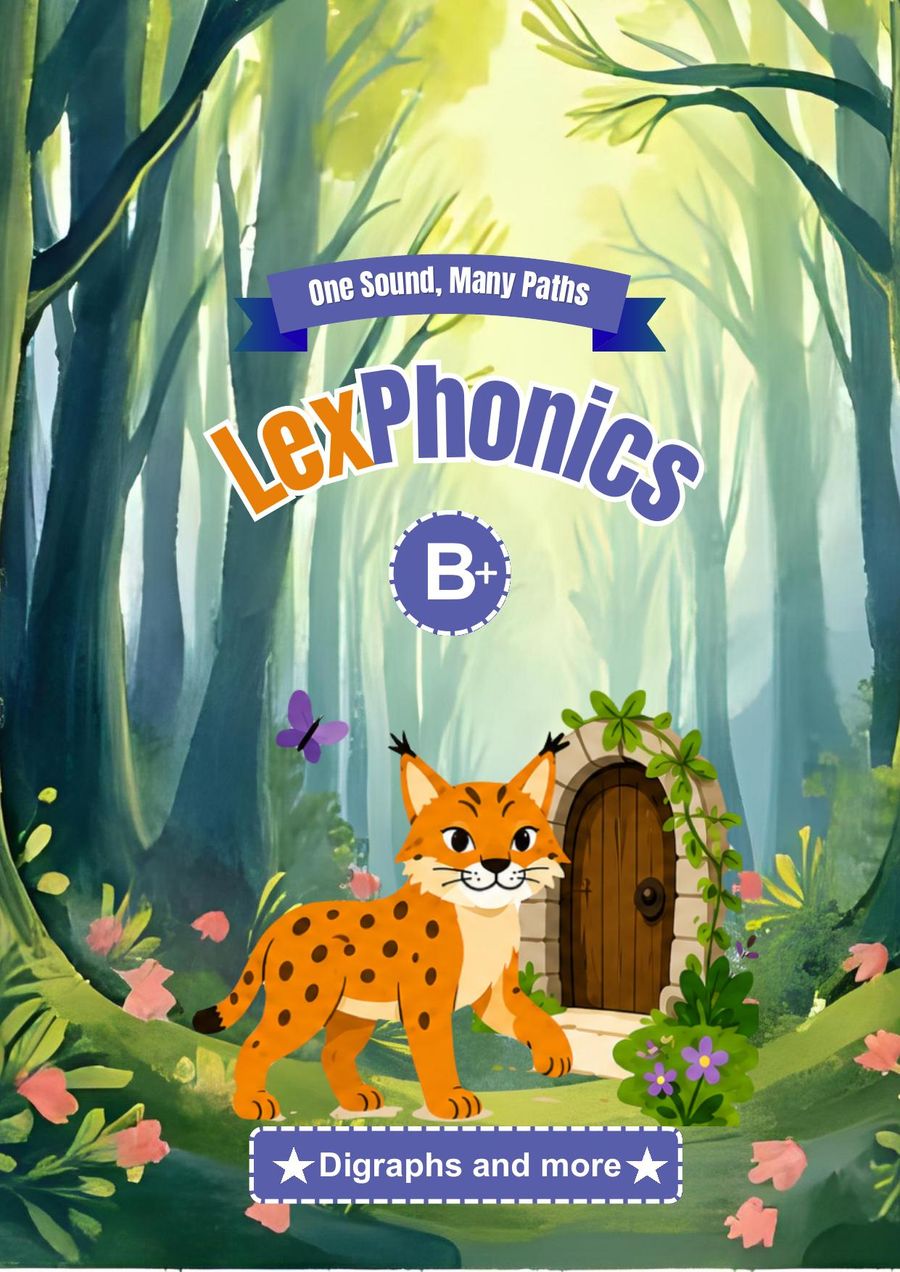 Lex Phonics B+ storybook cover