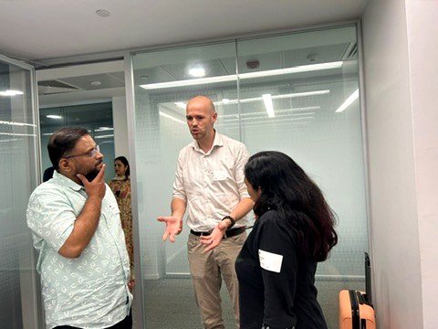 Strategy discussion with school leadership